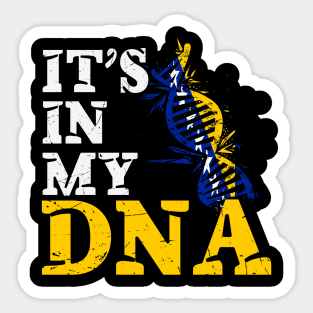 It's in my DNA - Bosnia Sticker